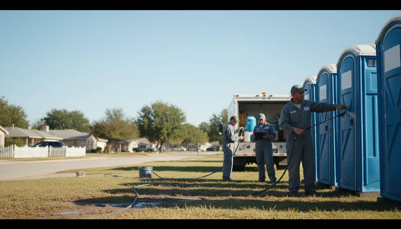 Long-Term Portable Toilet Rental in Conway, MI near me